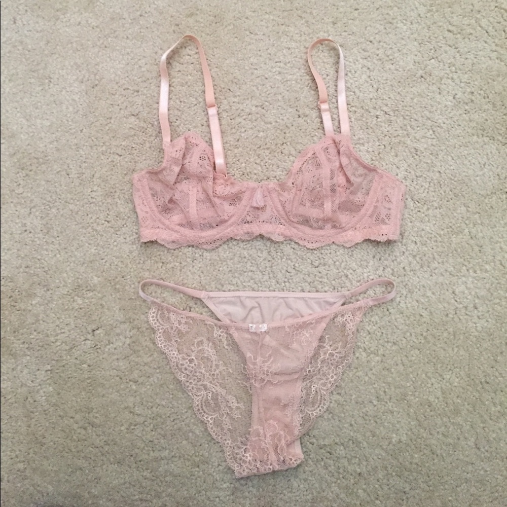 Blush Pink Lingerie