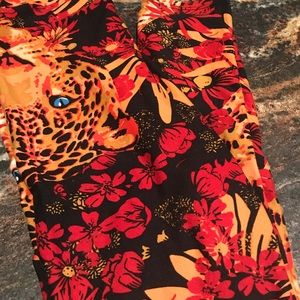 Lularoe tween leopard leggings **unicorn** NWOT