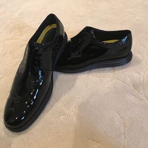 Cole Haan Men's Black Patent Dress Shoes