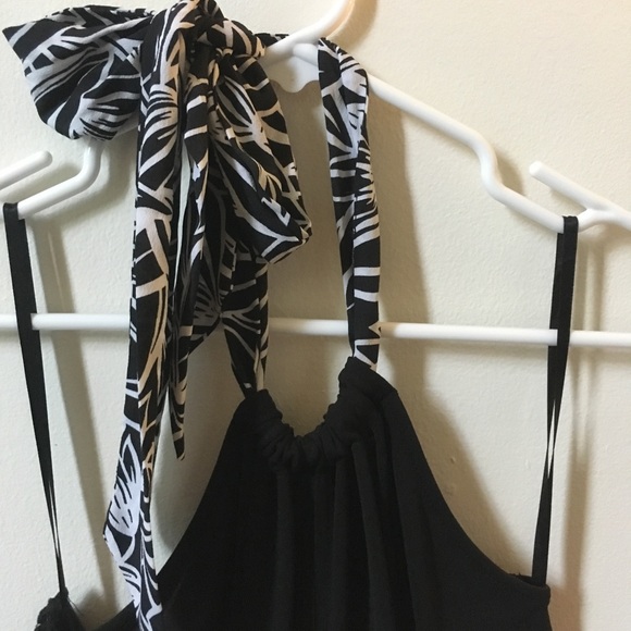 LOFT Keyhole Halter Dress - Picture 2 of 4