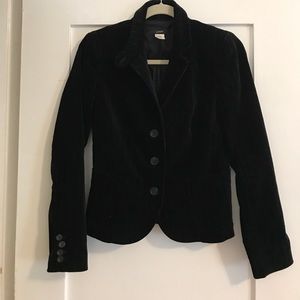J. crew velvet blazer