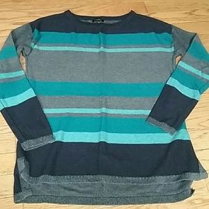 Long sleeve striped sweater
