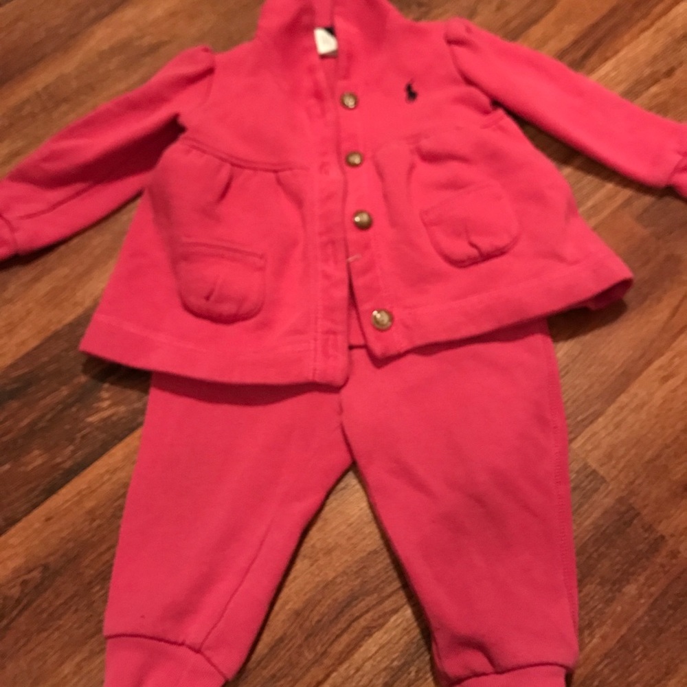Ralph Lauren sweatsuit 9 months