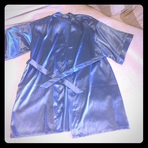 Silk robe