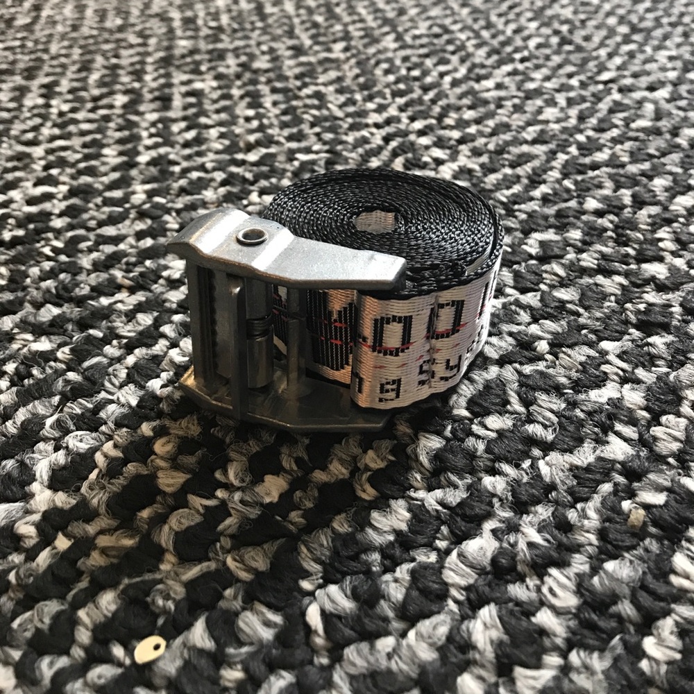 Off White industrial belt
