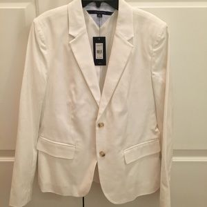 White Tommy Blazer size 10