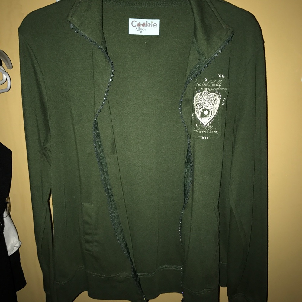 Olive green jacket