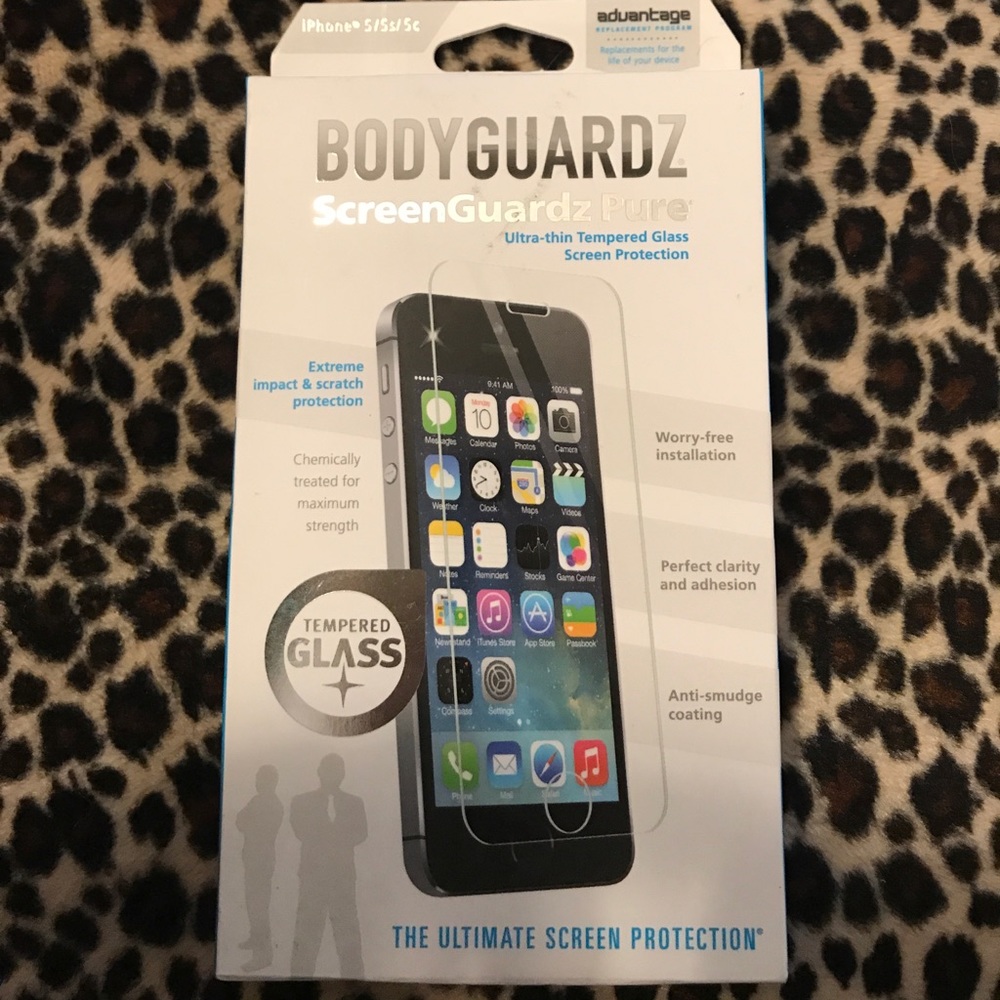 DONATED. Iphone 5 tempered glass screen protector