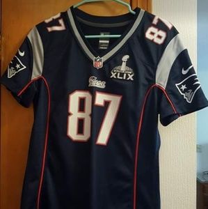 Women's Nike Patriots Gronk Jersey Size Medium
