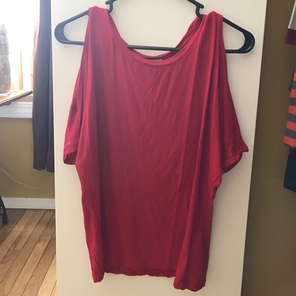 DKNY shoulderless shirt - Picture 1 of 3