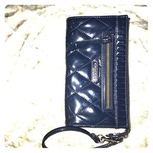 Authentic coach wristlet
