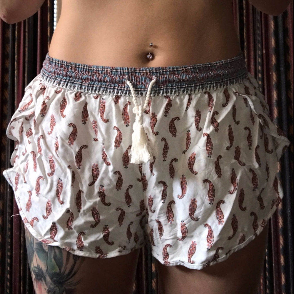 Forever 21 Paisley Shorts