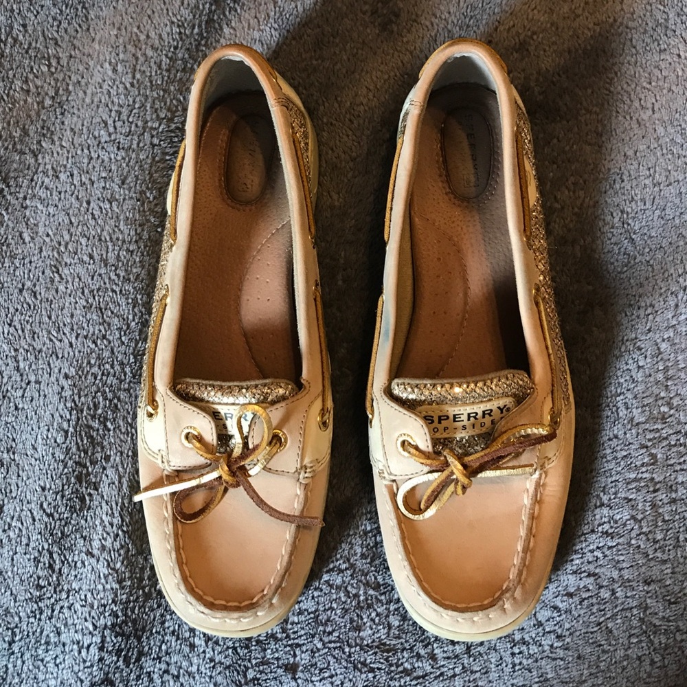 Sparkly Sperrys