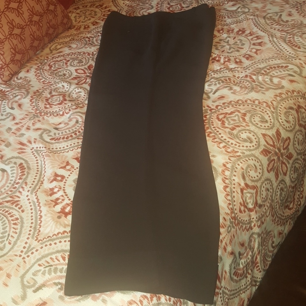 New York and Company cuffed wide leg dress pants