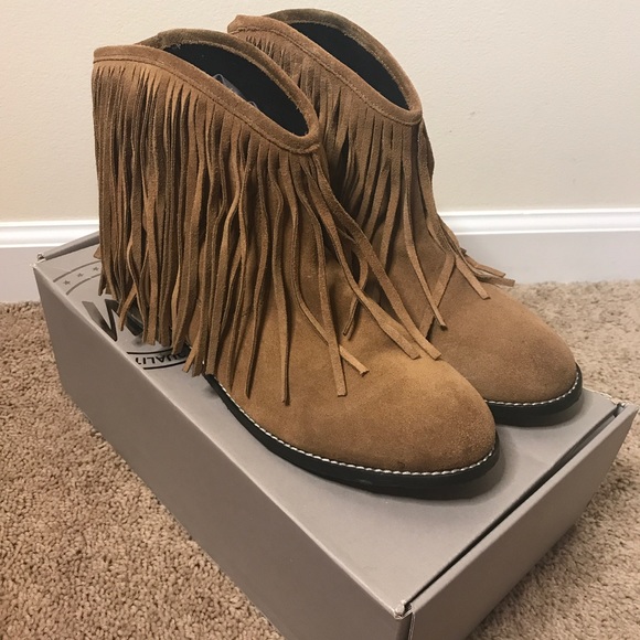 H&M Fringe Booties - Picture 3 of 6