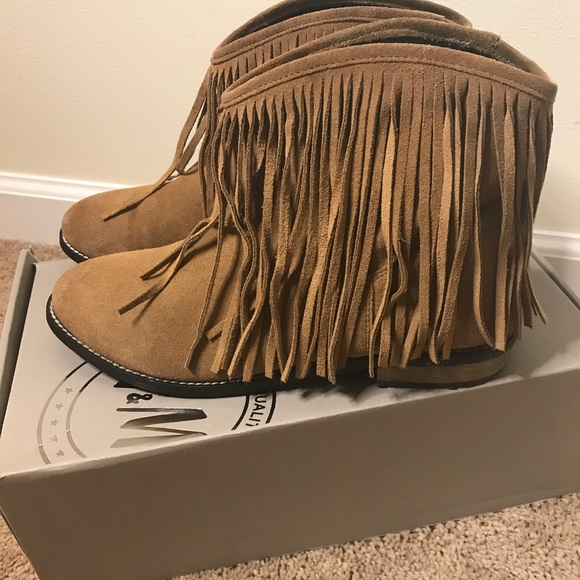 H&M Fringe Booties - Picture 4 of 6