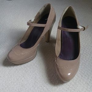 Patent Leather Mary Jane heels