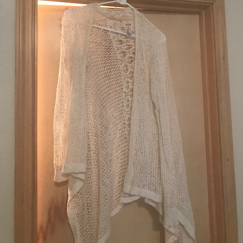 Cream cardigan