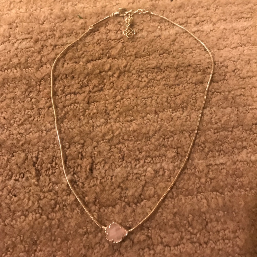 Pink Kendra Scott choker