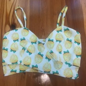 Lemon Cut out Crop