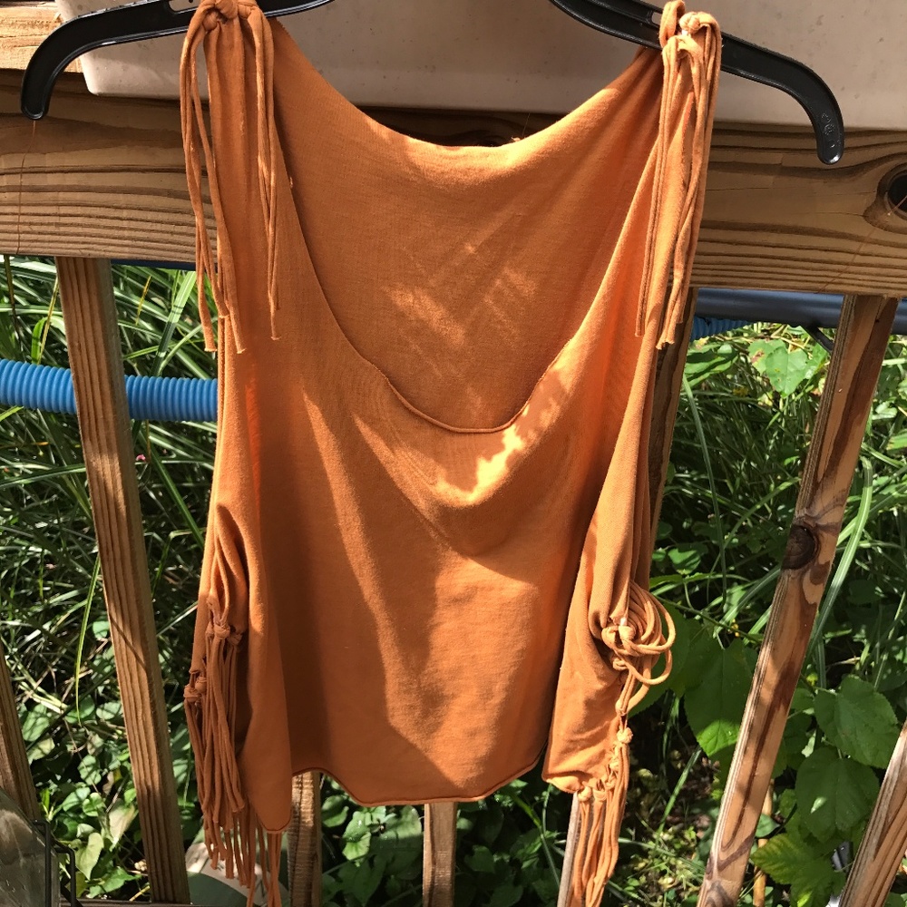 Forever 21 Fringe Tank Top