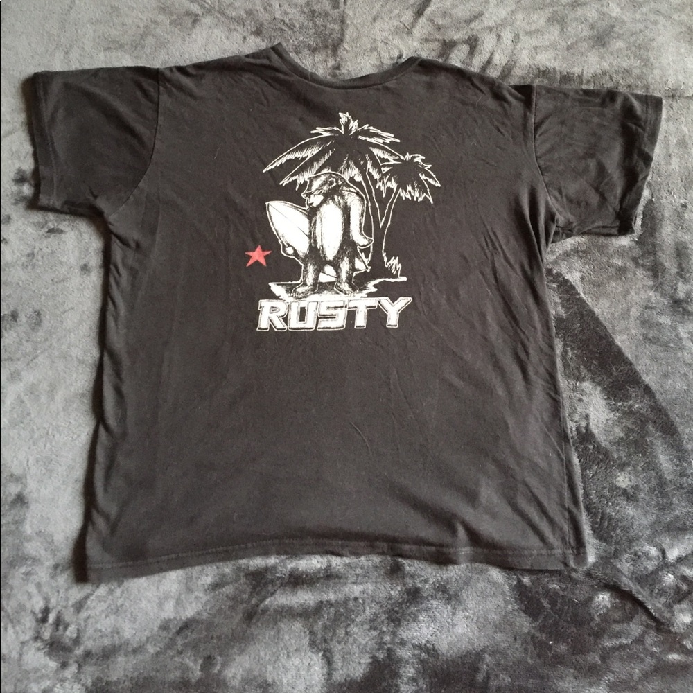 Rusty T-shirt Men's Large