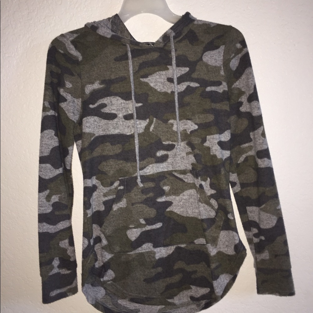 Camo sweater