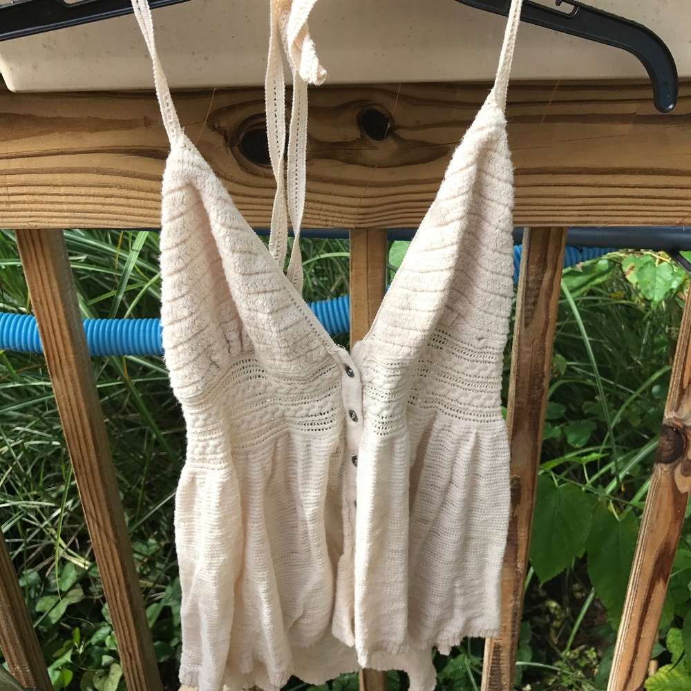 American Eagle Knit Halter Top