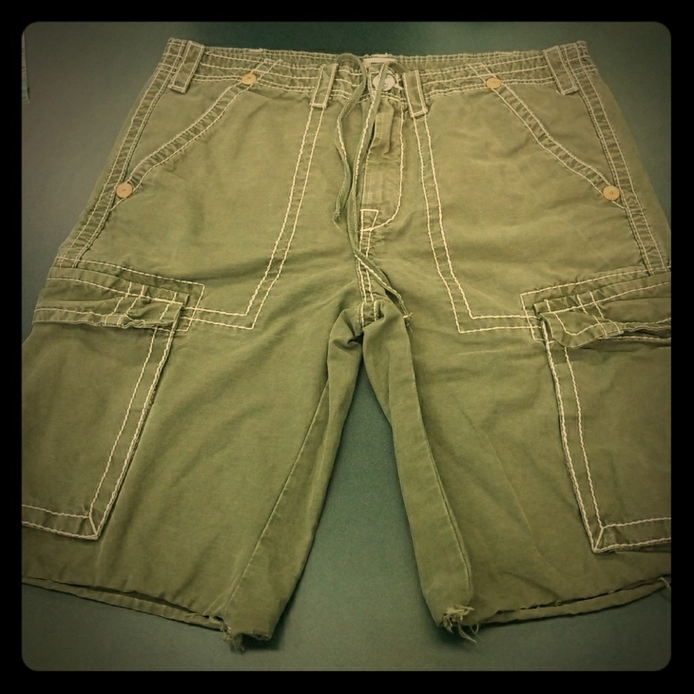 True Religion Cargo Shorts