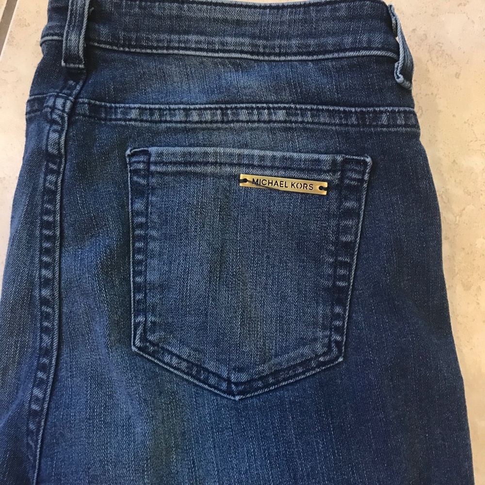 Michael kors cuffed/cropped jeans