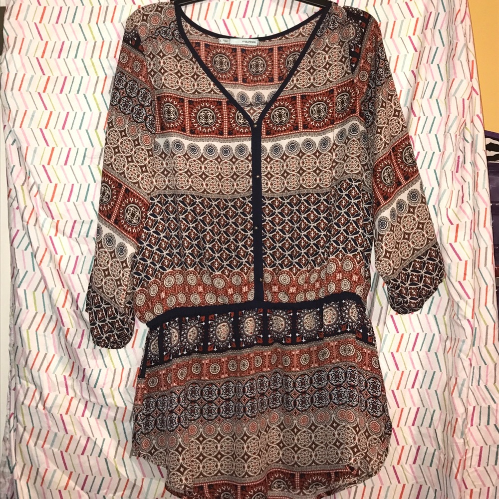 Maurice peplum top