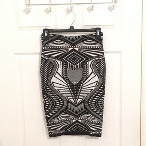 "Sweater" material pencil skirt!