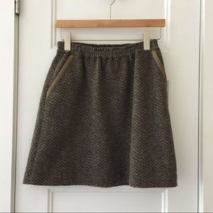 J Crew wool skirt
