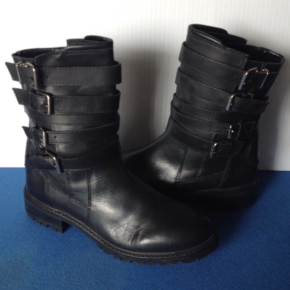 Zara Leather Boots
