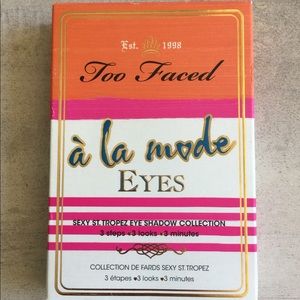 Too Faced A la mode eyeshadow Palette barely used!