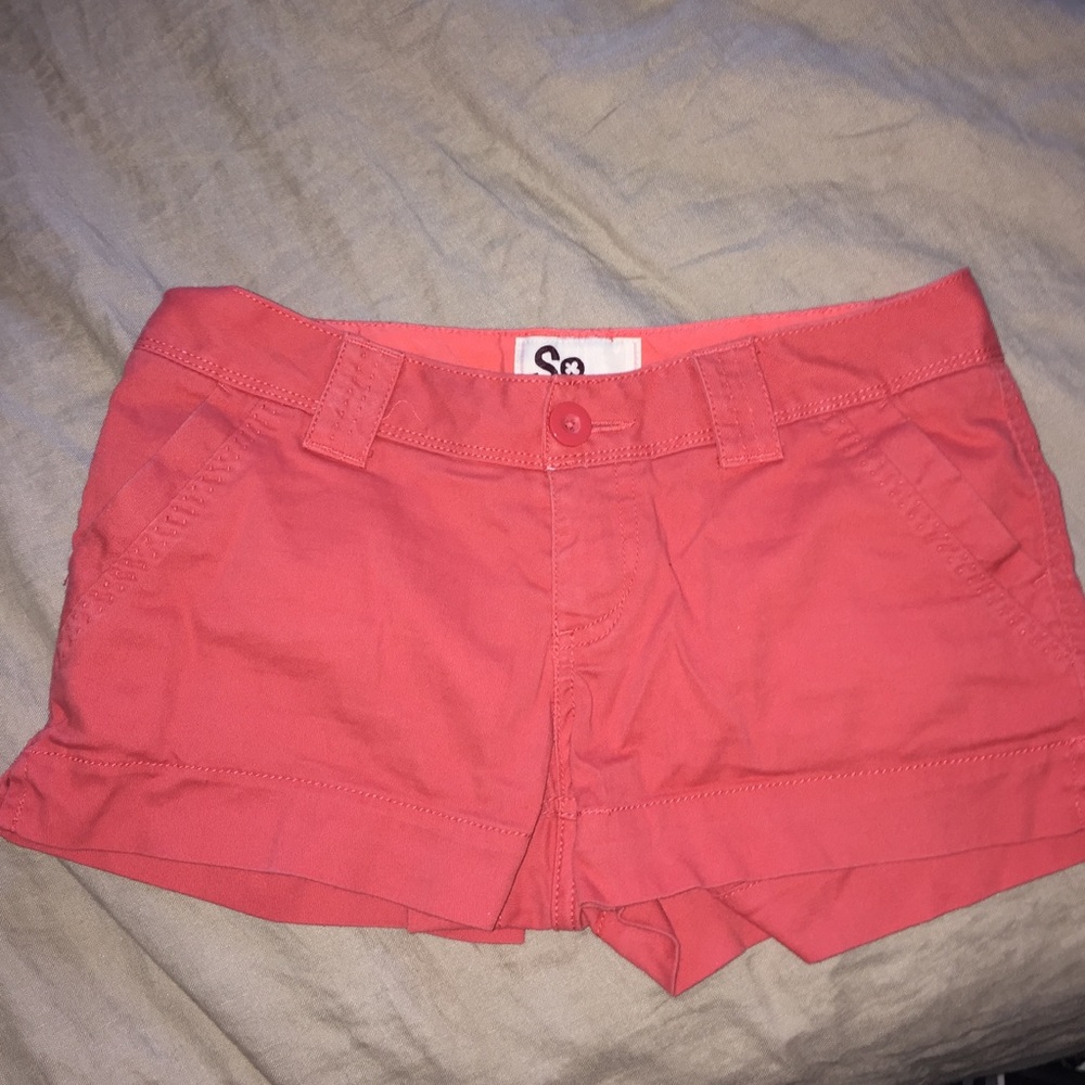 Pink shorts in a size 5