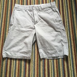 Grey chino shorts