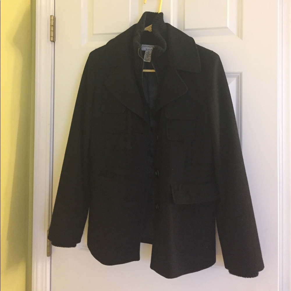 Black coat