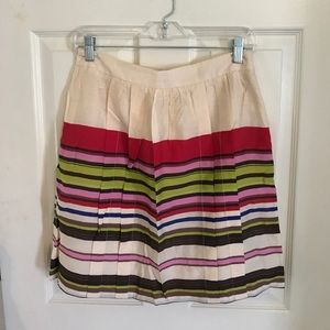 LOFT Striped Skirt