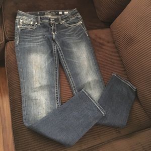 Miss Me skinny jeans, size 30.