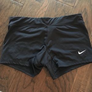 Black Nike Dri-Fit Volleyball/Dance Spandex Shorts