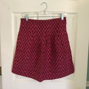 LOFT Chevron Skirt