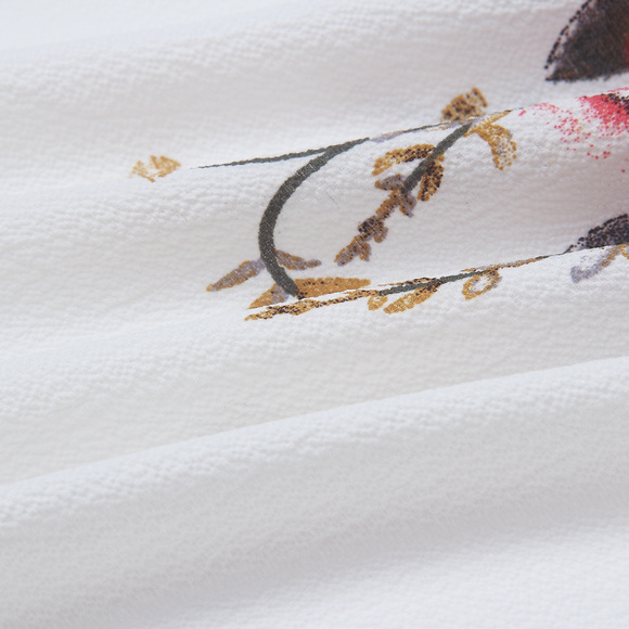 White Floral Maxi DR107 - Picture 5 of 5