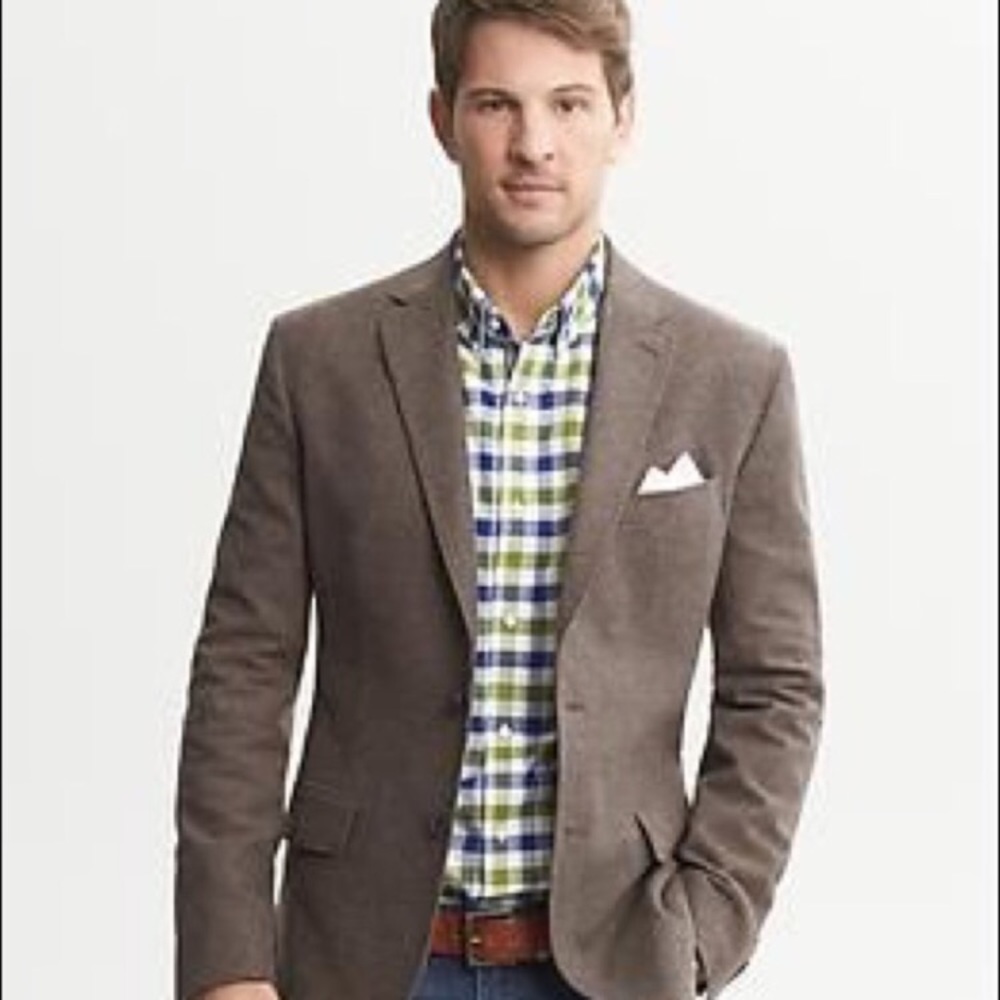 Banana Republic Tailored Fit Donegal Blazer