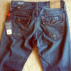NWT True Religion men's Ricky jeans SZ 32w 34L