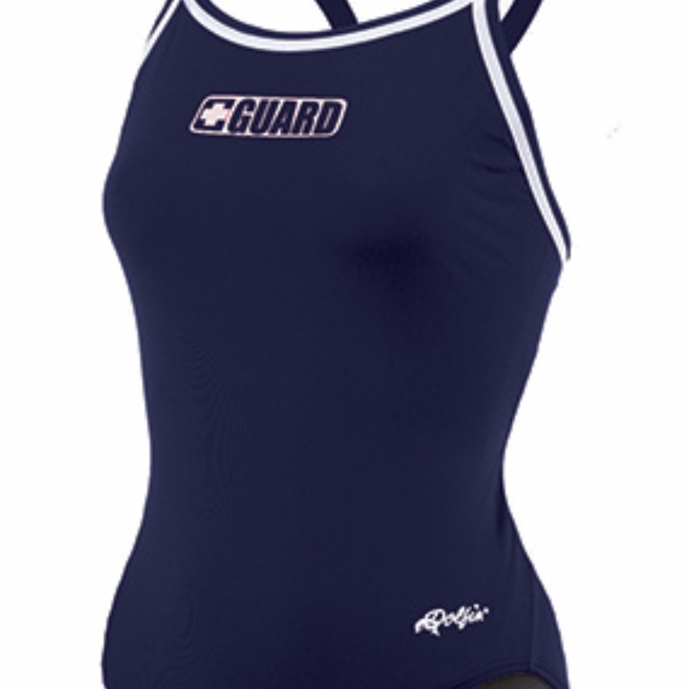 Dolphin DBX Back Lifeguard Suit (NAVY)