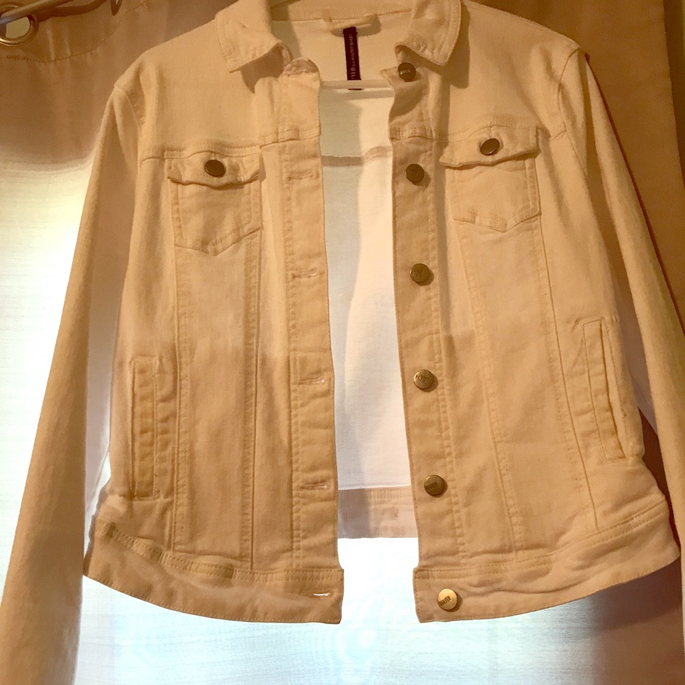 White Jean Jacket