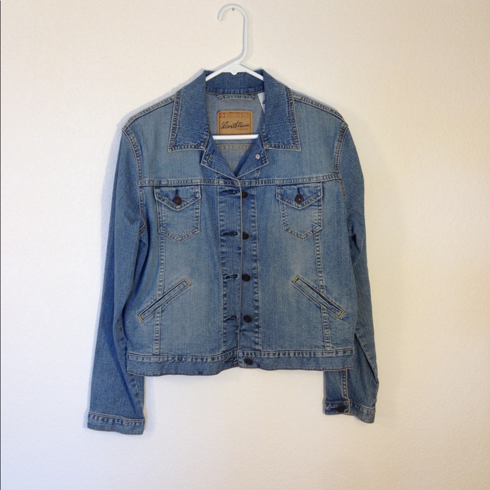 LEVI STRAUSS Denim Blue Jacket Medium