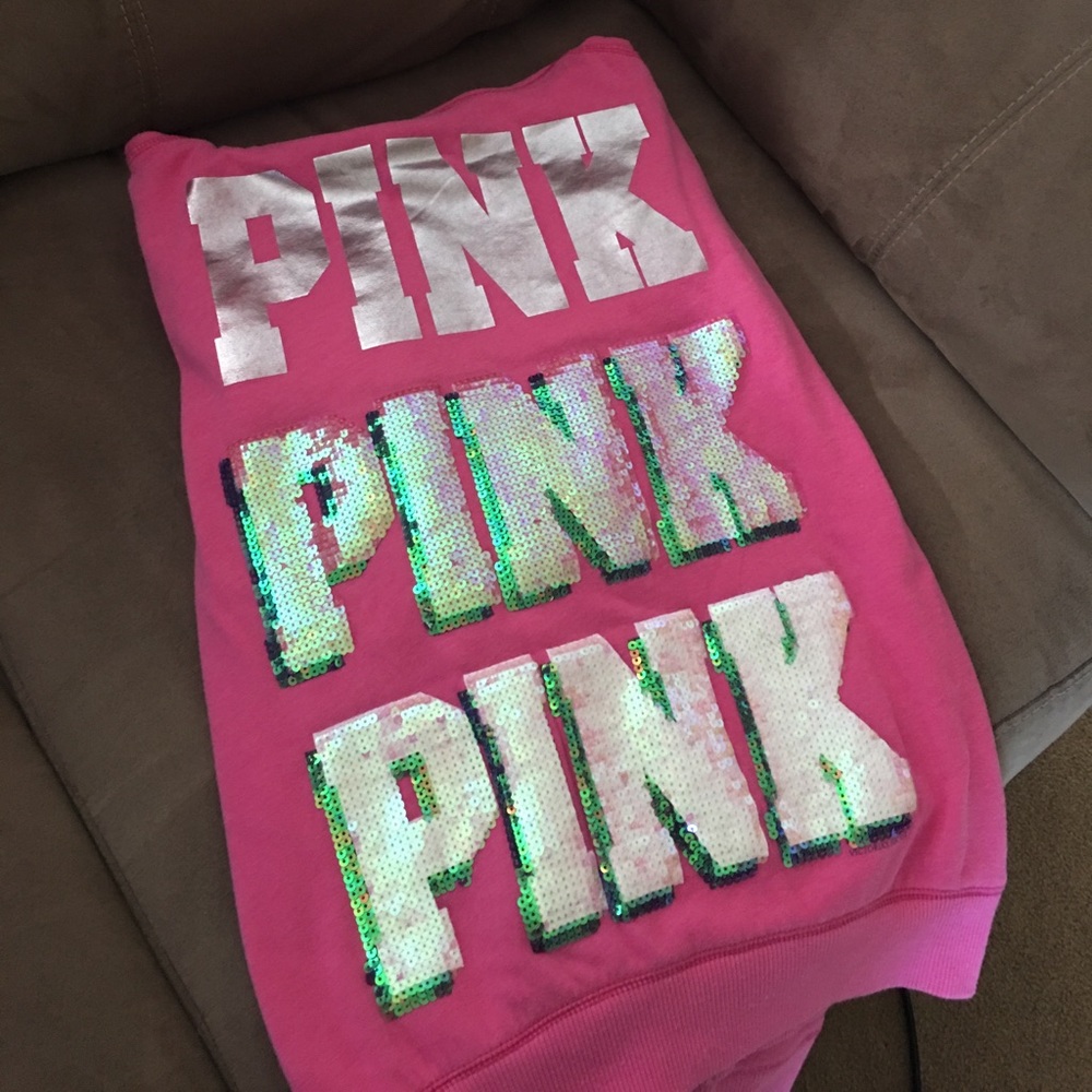 Medium Victoria Secret zip up hoodie