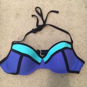 Color Block Swim Top